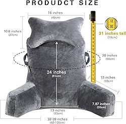 SLIGUY Reading Pillow Extra Large 31" Bed Rest