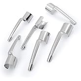 Pocket Clip - Holder for Pen and Pencil - Made of Steel (6 Pack)