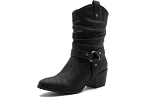 GLOBALWIN Women's The Western Cowboy Cowgirl Boots