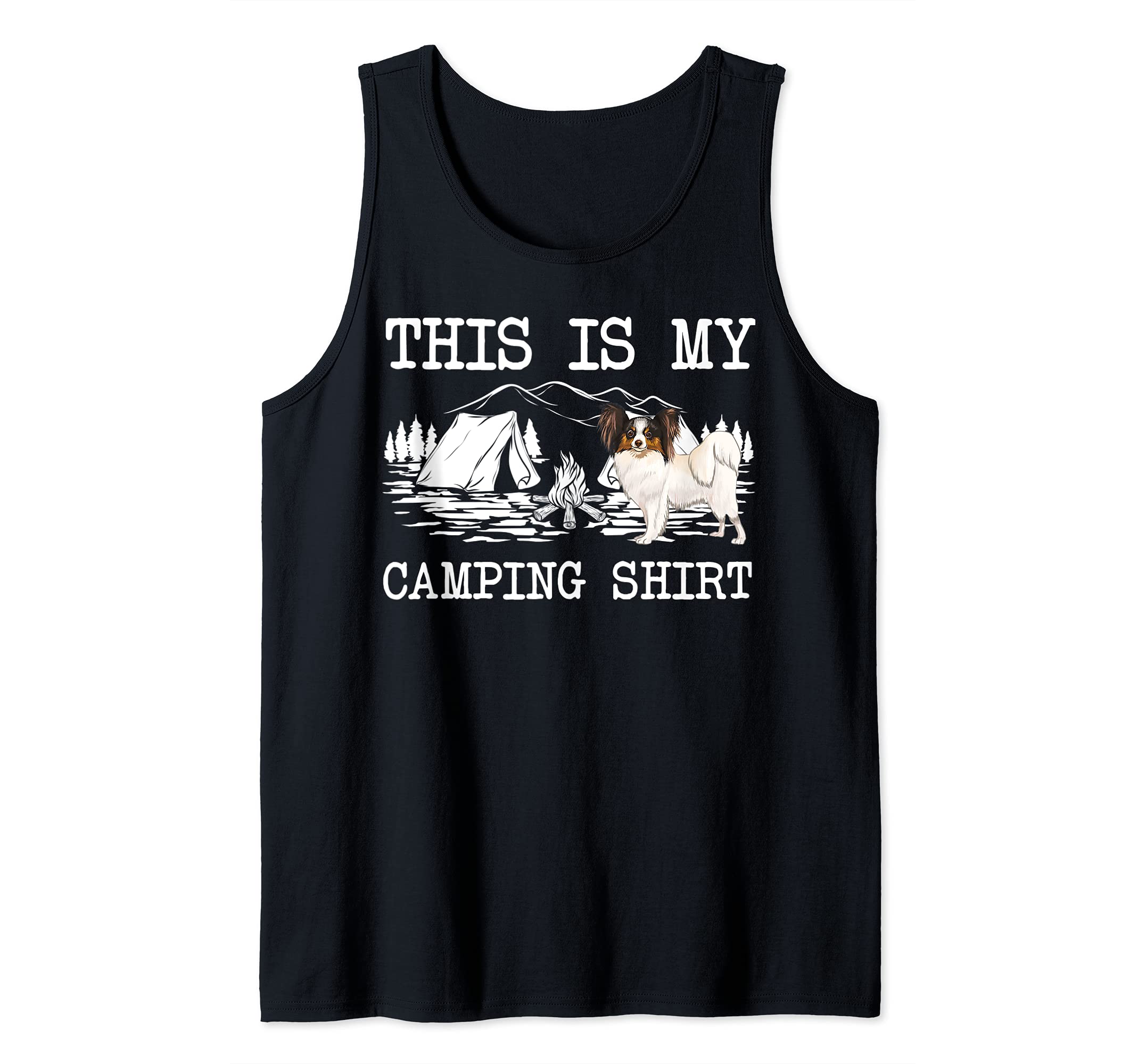 Campfire Soft Coated Wheaten Terrier Dog This Is My Camping Tank Top