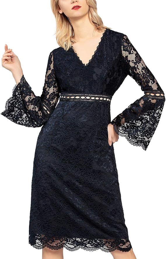 APART Fashion Women's Lace Party Dress Amazon.co.uk Clothing