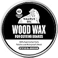 WALRUS OIL - Wood Wax, 3 oz Can, FDA Food-Safe, Cutting Board Wax and Board Cream