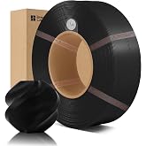 ENOMAKER PLA Basic 3D Printer Filament Refill Black 10101 1.75mm | with RFID for Bambu X1,P1,A1,H2 AMS, Easy to Print, High Tough 3D Printing Consumable Without Spool, 1kg (2.2lbs)