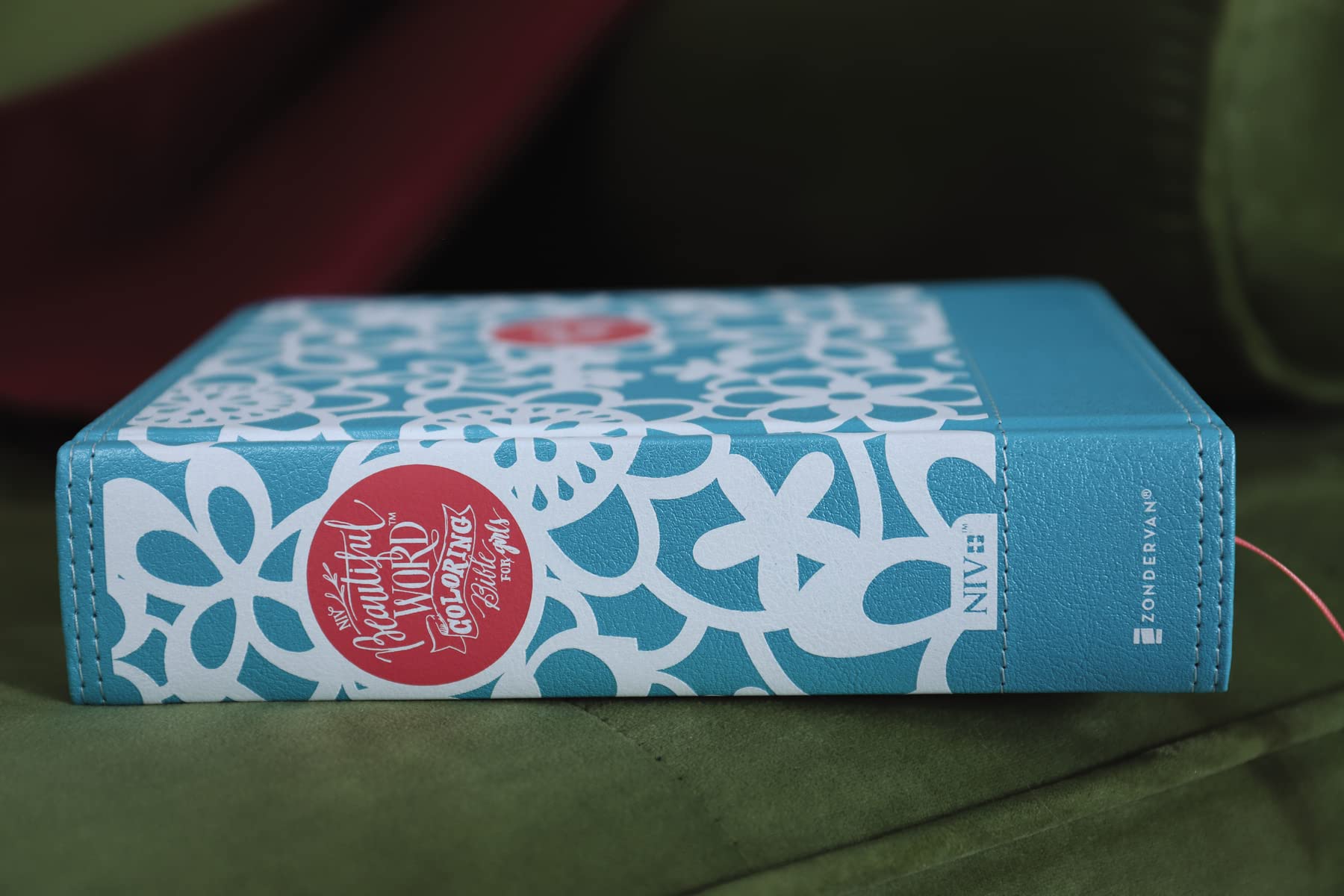 NIV, Beautiful Word Coloring Bible for Girls, Leathersoft over Board, Teal: Hundreds of Verses to Color NIV, Beautiful Word Coloring Bible for Girls, Leathersoft over Board, Teal: Hundreds of Verses to Color Hardcover