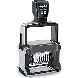 Rubber Stamp Creation Heavy Duty Numberer, 8 Digit