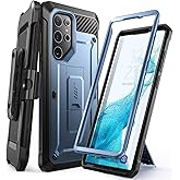 SUPCASE for Samsung Galaxy S22 Ultra Case with Stand (Unicorn Beetle Pro), [Built-in Front Frame & Belt-Clip] [Military-Grade Protection] Full-Body Rugged Phone Case for Galaxy S22 Ultra, Tilt