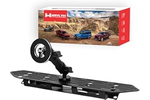 WXRYLYN 2018-2023 Wrangler JL Dash Phone Mount Magnetic Phone Holder for 2018-2023 J eep Wrangler JL (NOT 4xe) 2020-2023 Gladiator Metal Dash Platform Phone Mount 2023 Wrangler Cell Phone Holder