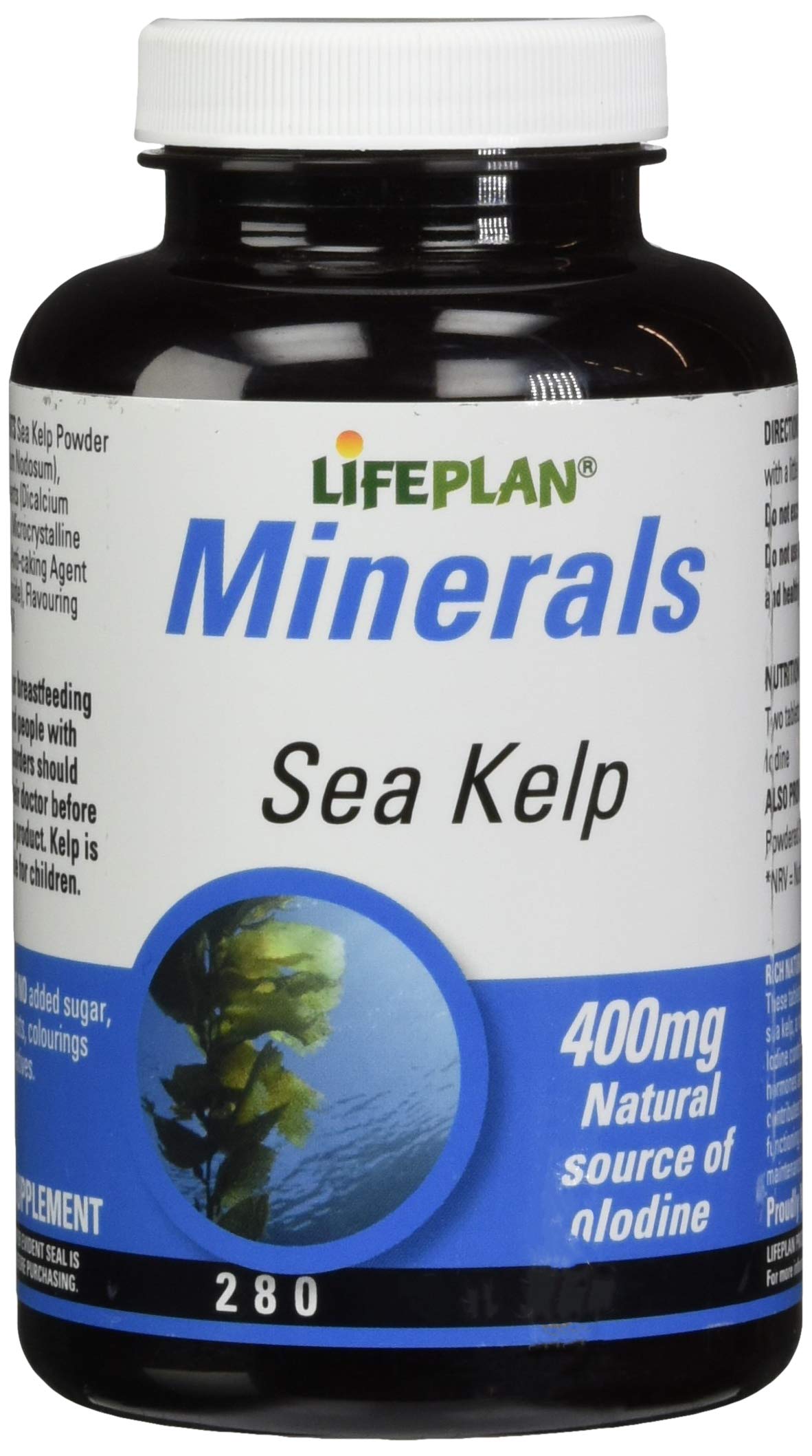 Lifeplan Sea Kelp 400mg 280 Tablets