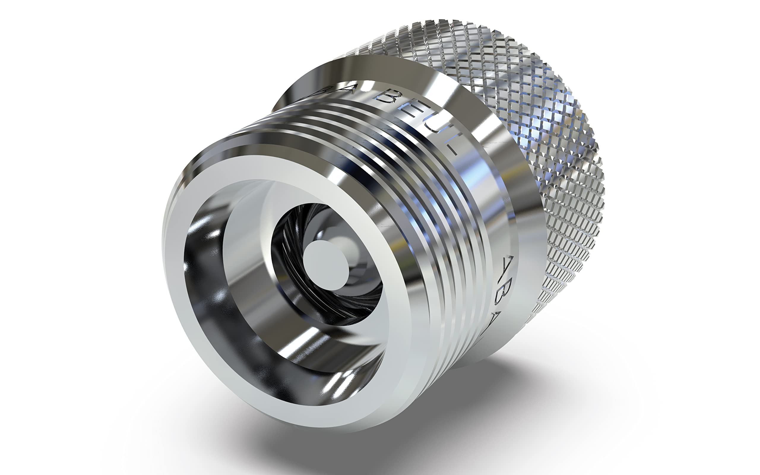 ABA Beul 60083.106.6 3/4 hose position safety device, chrome-plated brass