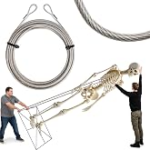 12 ft Skeleton Replacement Guy Wire Part, Tether Cable Guy Wire for 12 Foot Skeleton
