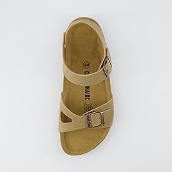 CUSHIONAIRE Lauri Cork Footbed Sandals for Women