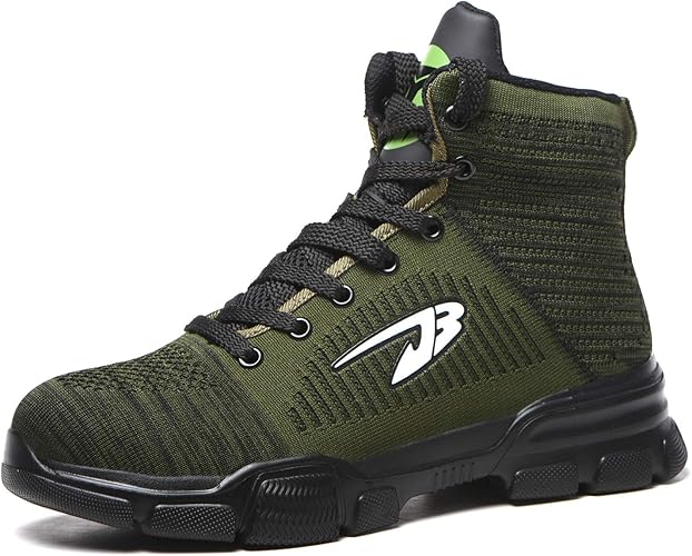 Amazon Com Esdy Steel Toe Shoes Men Indestructible Safety Work