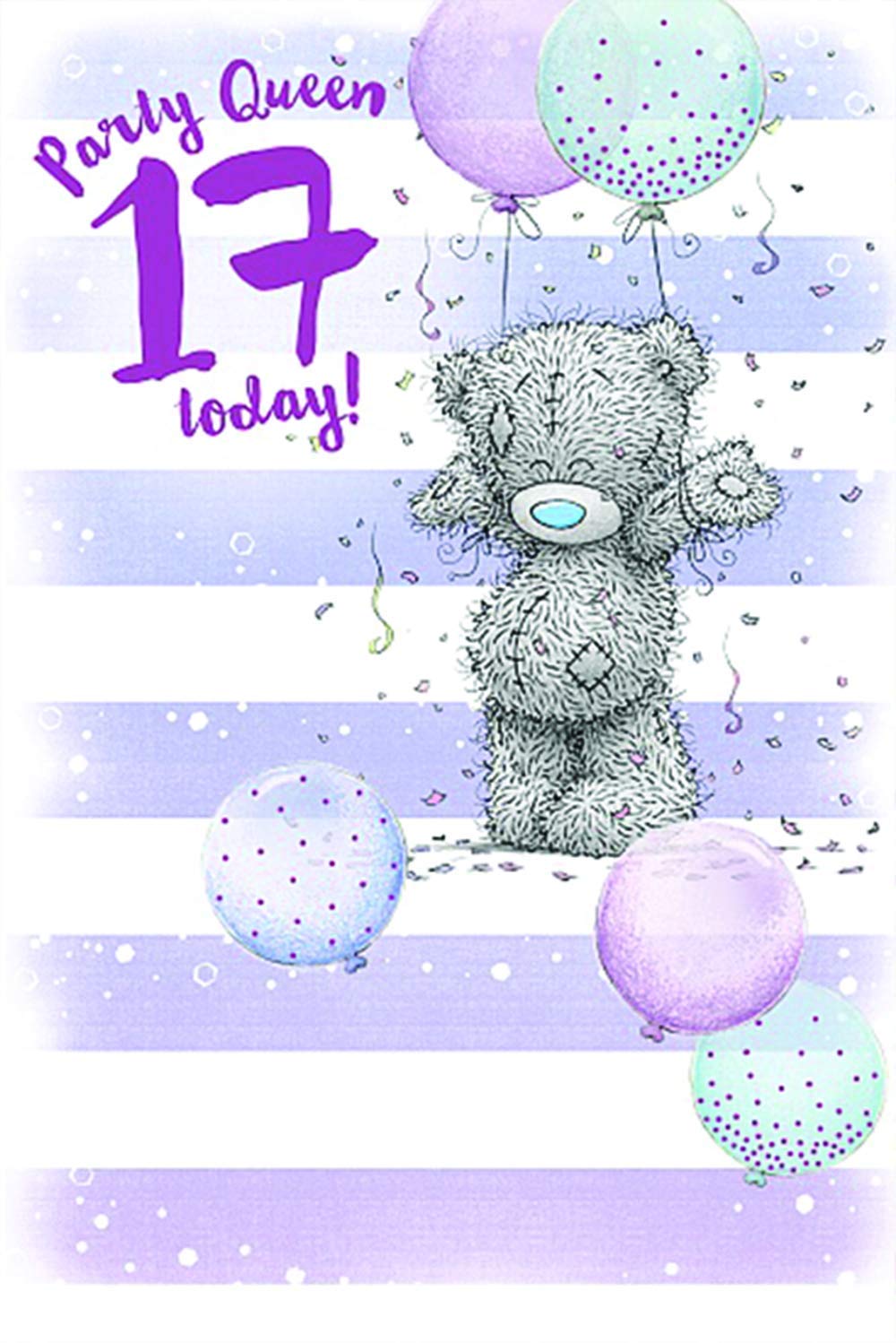 Me To You - Party Girl 17 Today! - Birthday Card