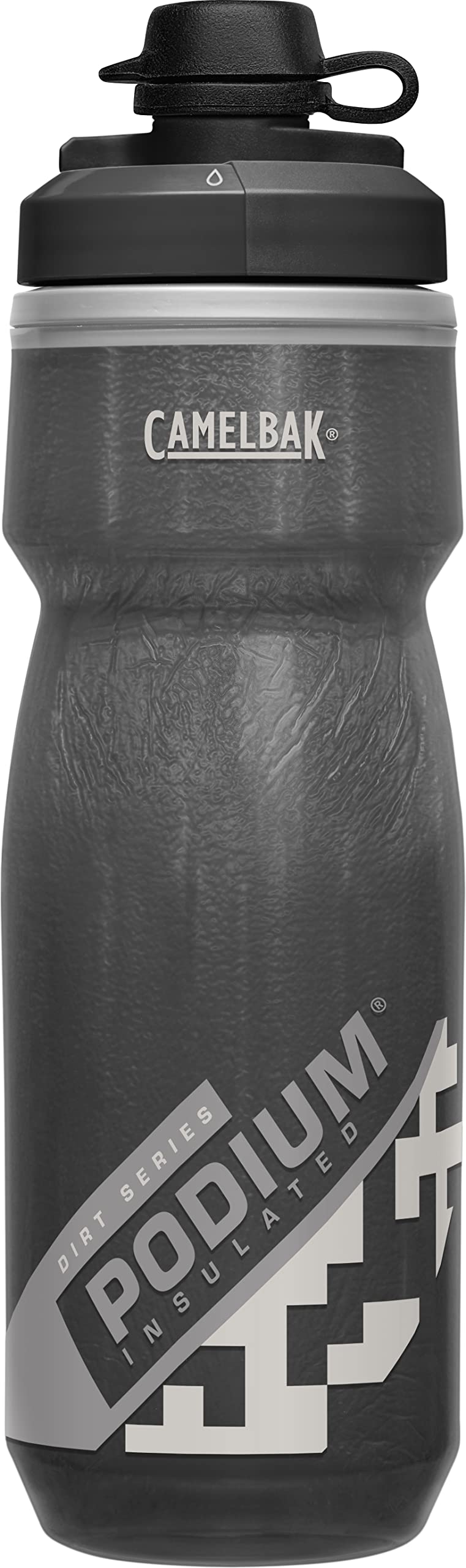 Camelbak Podium Dirt Series Chill 21oz Black Bottle - 001 Black/Grey, N — image 1
