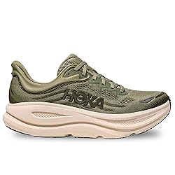 Hoka Men's Bondi 9 Sneaker, Sea Moss/Eucalyptus, 16