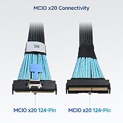 Cable Matters MCIO x20 124-Pin Cable
