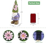 Goodeco Solar Garden Gnome Ornament 29CM LED Lights Outdoor Decor view 3