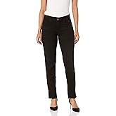 Democracy Womens Petite Ab Solution Straight Leg Jean