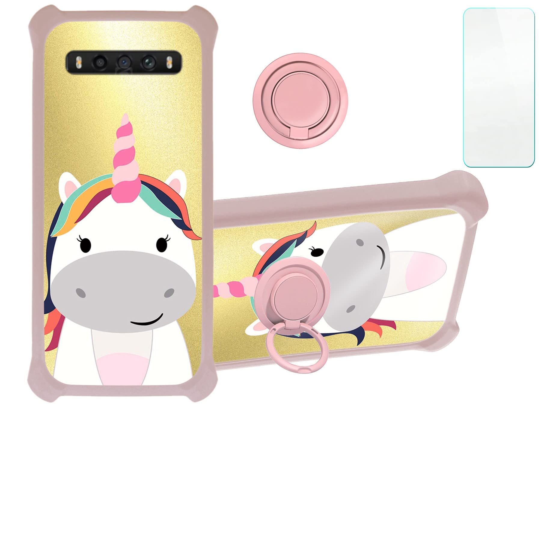 jioeuinly Case for TCL 10 5g Uw Case Compatible