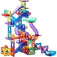 Learn & Grow Toys 88 PCS Run Expansion Pack, Ultimate Marble Race Track, STEM Building Toy & Learning Educational Track for Kids Ages