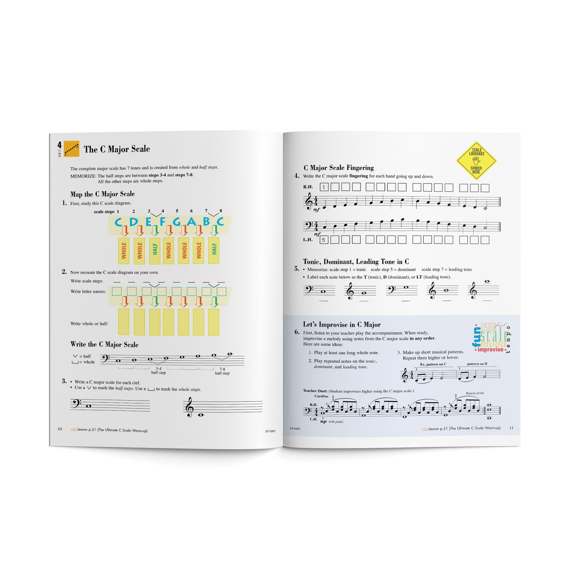 Piano Adventures® – Level 2B Theory Book