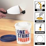 Everbuild Sika One Strike Ready to Use Filler White 1 Litre view 2