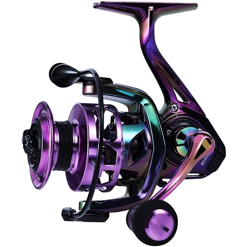Amazon.com : Sougayilang Fishing Reel, Colorful Ultralight Spinning Reels with Graphite Frame 6.0:1 Speed, Over 39 lbs Carbon Drag for Saltwater or Freshwater Fishing- SC3000 : Sports & Outdoors in Kenya
