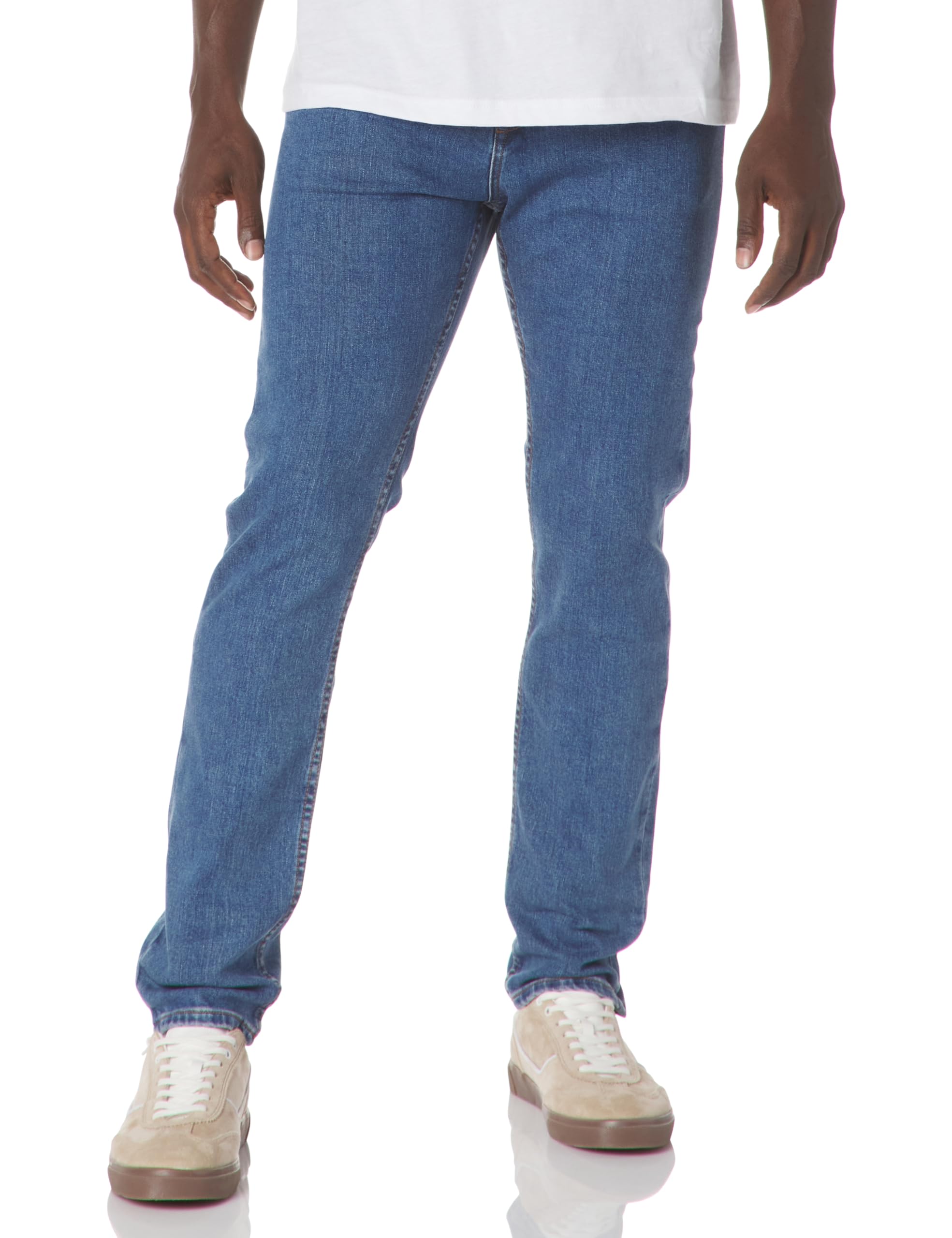 BOSS Delaware Slim Fit Stretch Jeans,Explorer Blue,4032