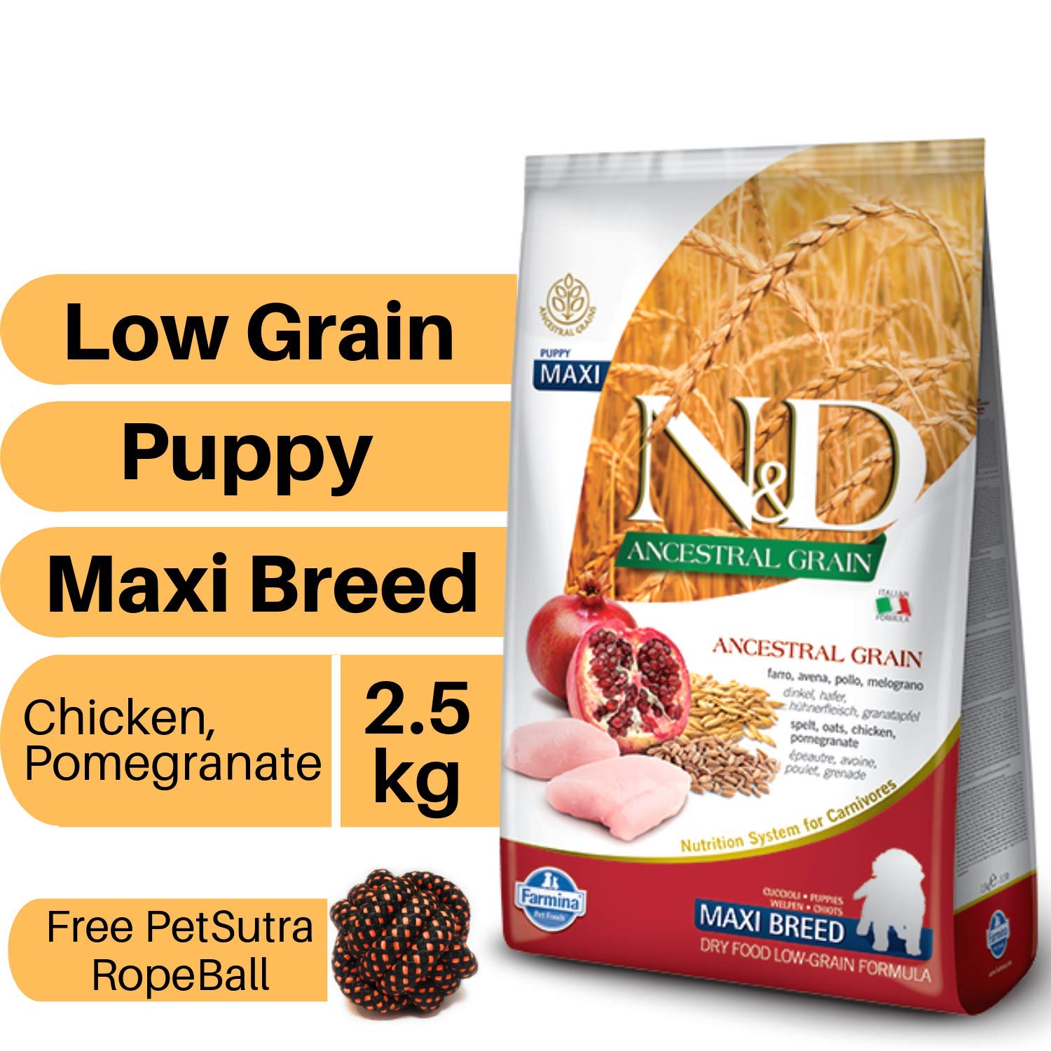 n&d low grain dog food