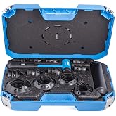 SKF TMFT 36 Bearing Fitting Tool Kit, 36 Impact Rings, 3 Impact Sleeves, Dead-Blow Hammer, Carry Case