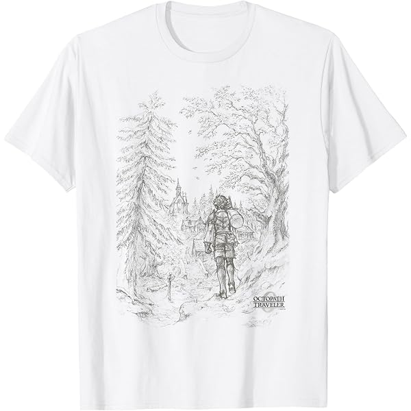 Amazon.com: OCTOPATH Traveler 0 - Key Visual T-Shirt : Clothing