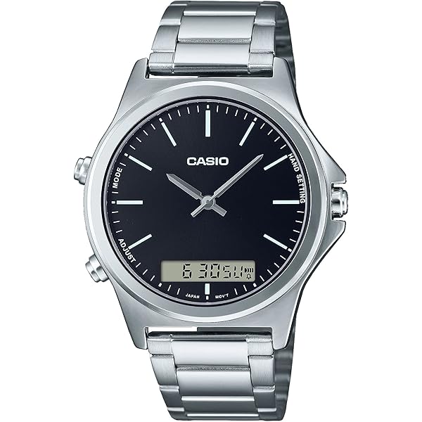 Amazon.com: Casio MTP-VC01D-8E Men's Stainless Steel Grey Dial