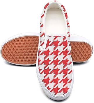 pink checkered shoes