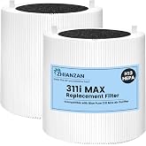 (2 Pack) 311i Max Replacement Filter Compatible with Blueair Blue Pure 311i Max Air Purifier,HEPA and Activated Carbon Replacement Filter for Blue Pure 311i Max, Compare to part # F3MAX