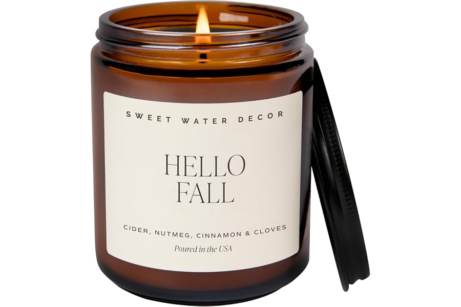 Gift Idea: Sweet Water Decor Hello Fall Candle