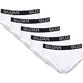 Gildan Men's Underwear Cotton Stretch Briefs, 5-Pack