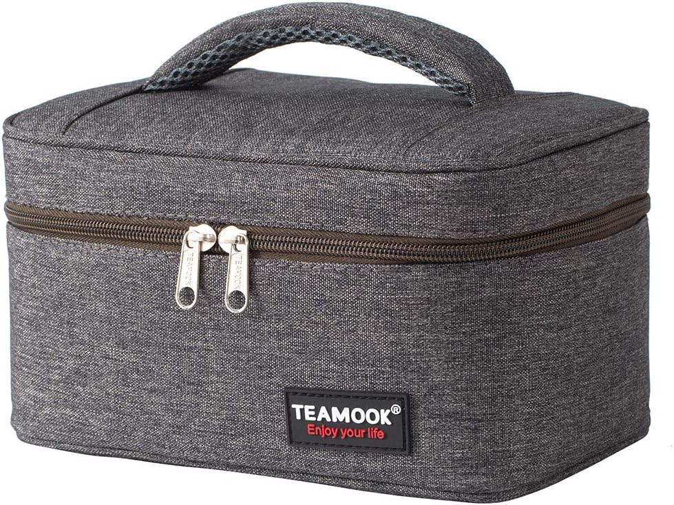 TEAMOOK Insulated Lunch Bag for Adults and Kids,Leakproof Waterproof