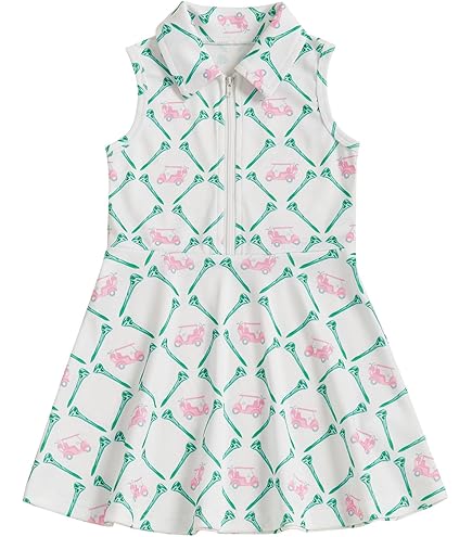 pink and green golf dress RUIWANBBY Kids Girls Tennis Outfit Sleeveless Workout Athletic Turn Down Collar A Line Dresses Playwear Sundress (White, 6-12 Months): Clothing, Shoes & Jewelry Size:44 Regular Tillys Stretchy and Comfy Light Blue Bridesmaid Dresses