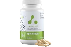 ATP LAB - Hepatik Defense 120 Capsules 40-Day Supply - Liver Support Supplement - Health & Detox Supplement - Health Formula 