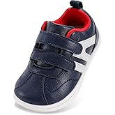 STQ KIDS Toddler Wide Toe Box Barefoot Shoes Girls Boys Sneakers Zero Drop Fashion Kid Tennis Running Shoes Lightweight Non-Slip Comfortable First Walking Shoe Outdoor Activities School