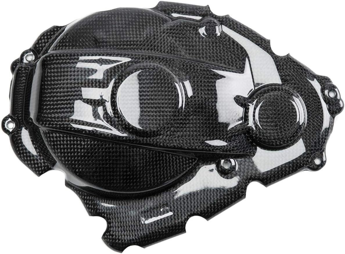 Lightech Carbon Clutch Cover (Glossy) for 17-22 Suzuki GSXR1000R