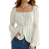 Scarlet Darkness Renaissance Shirt Women Off Shoulder Bell Sleeve Tops Pirate Peasant Blouse