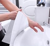 Utopia Towels Premium Hand Towels 100% Combed Cotton 41 x 71 cm 6-Pack White view 3