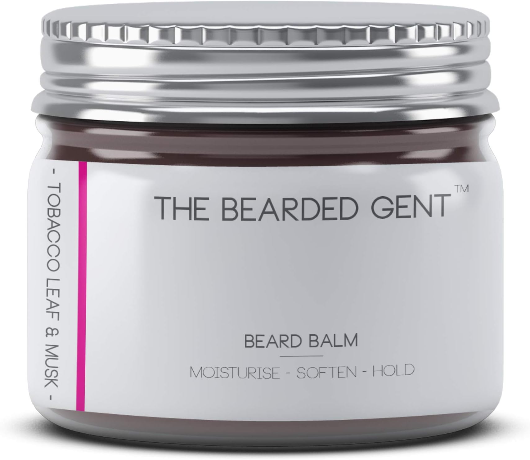 Beard Balm (60ml) - Many Scents Available! - Improve Beard Growth, Shine and Add Texture to All Beards - Extra Large Conditioning Butter & Beard Wax - The Bearded Gent (Tobacco Leaf & Musk)