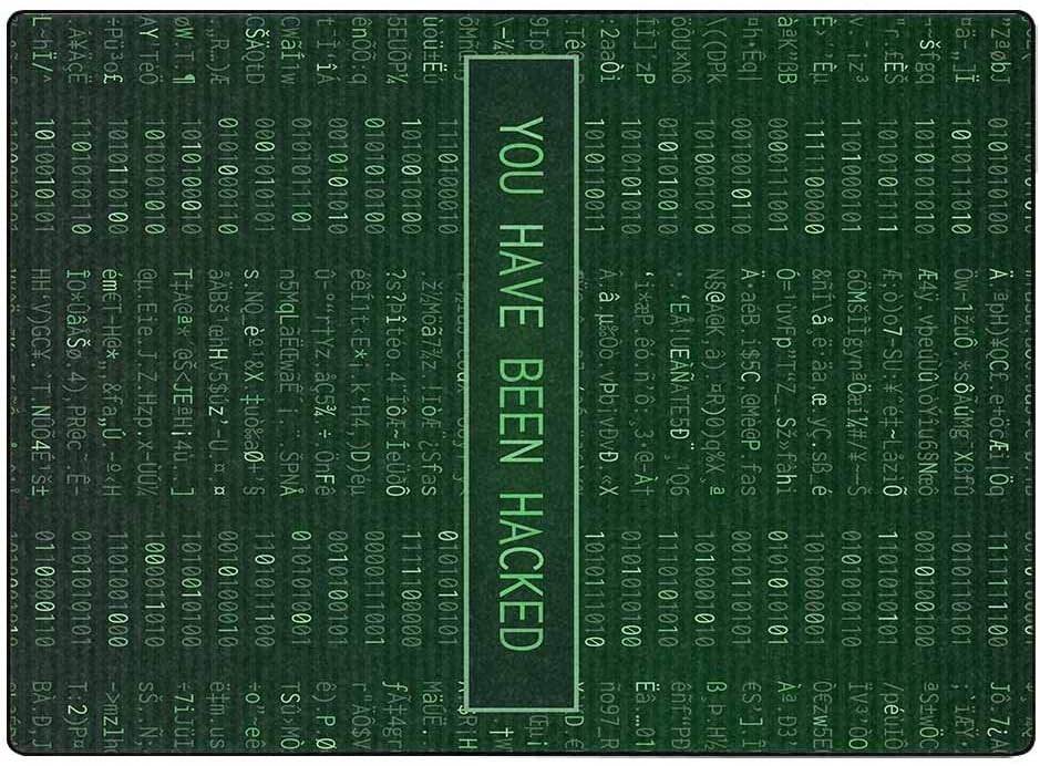 Amazon Com Interestprint Funny Binary Code You Have Been Hacked Soft Cozy Warm Fluffy Throw Blanket For Bed Couch Chair Fall Winter Spring Living Room 58 By 80 Inch Home Kitchen