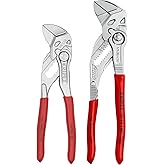 Knipex Tools 9K 00 80 121 US Small Pliers Wrench Tool Set (2 Piece)