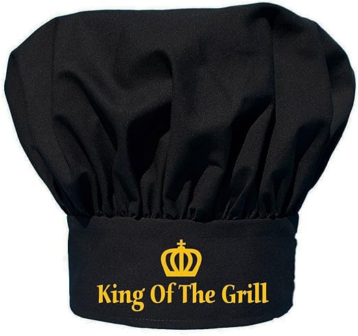 black chef hat