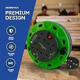 Desiretech 4 Socket Extension Lead 5m Heavy Duty Cable Reel 13A CE UKCA view 3