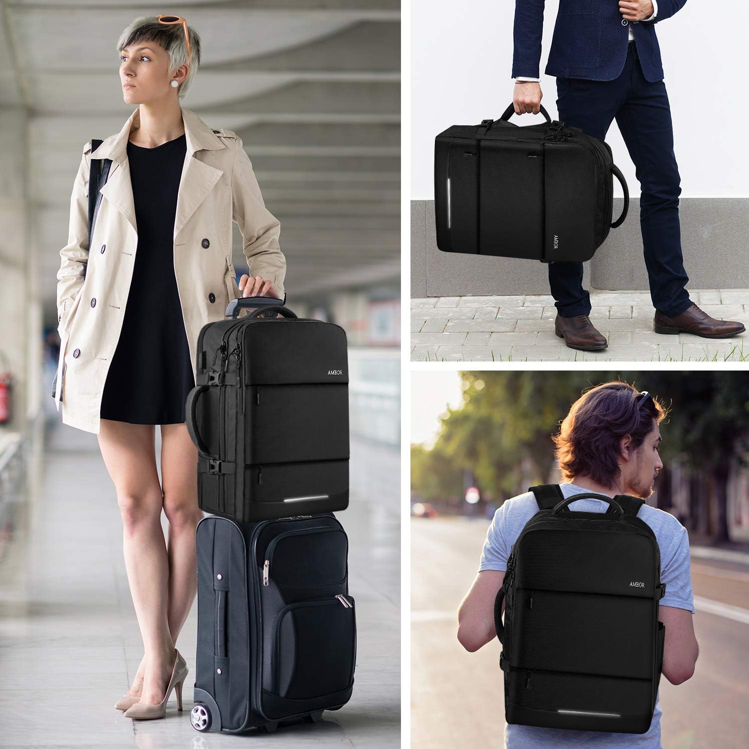 ambor anti theft backpack