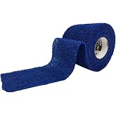 Powerflex 1.5" Stretch Athletic Tape - 6 Rolls, Blue